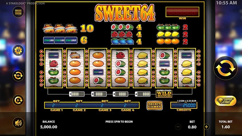 Sweet64 รีวิวค่าย Stakelogic Games สล็อต 888 สล็อตค่าย SLOTXO ฟรีเครดิต Sweet64 รีวิวค่าย Stakelogic Games สล็อต 888 สล็อตค่าย SLOTXO ฟรีเครดิต